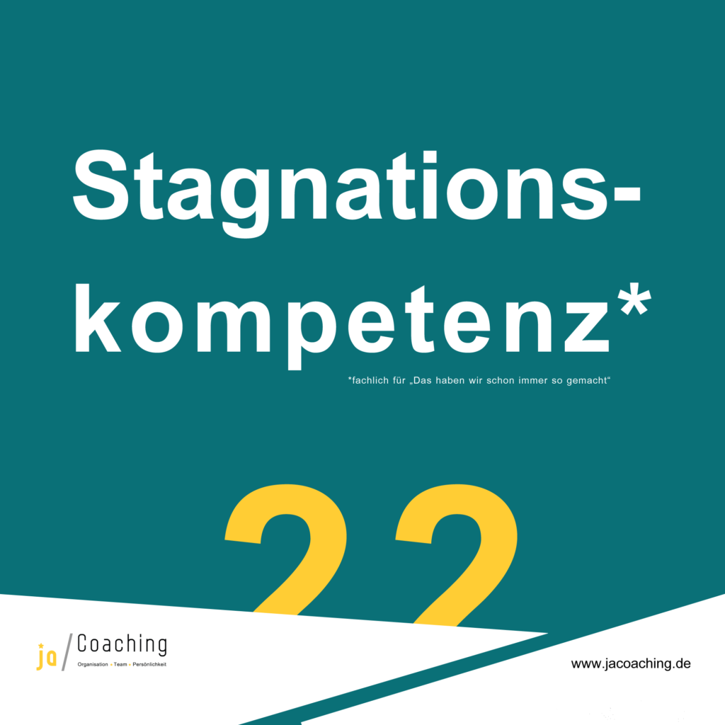 Stagnationskompetenz